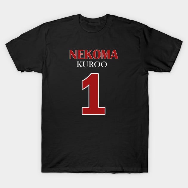 Kuroo, Number One T-Shirt by AislingKiera